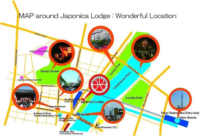 Japonica Lodge Asakusa Japan